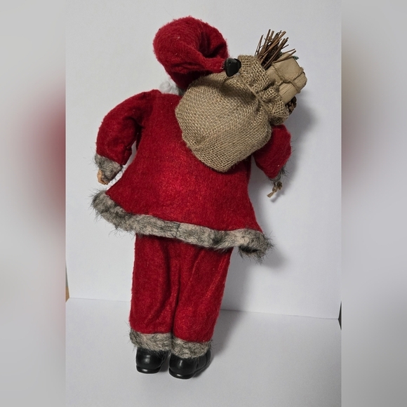 Festive Santa Claus Doll in Red Outfit - Picture 2 of 8
